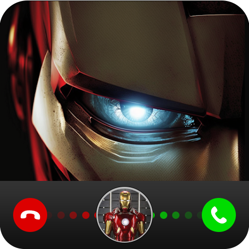 Iron Hero Man Video Fake Call